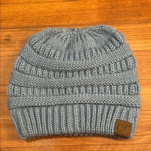 C.C Blue Knit Beanie